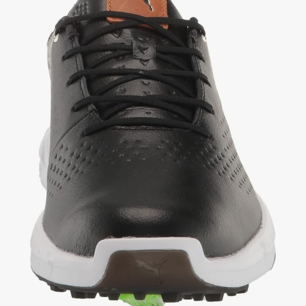 pumagolf Men's Ignite Articulate Leather Golf Shoe, Puma Black-Puma Silver 8 New - Picture 3 of 8